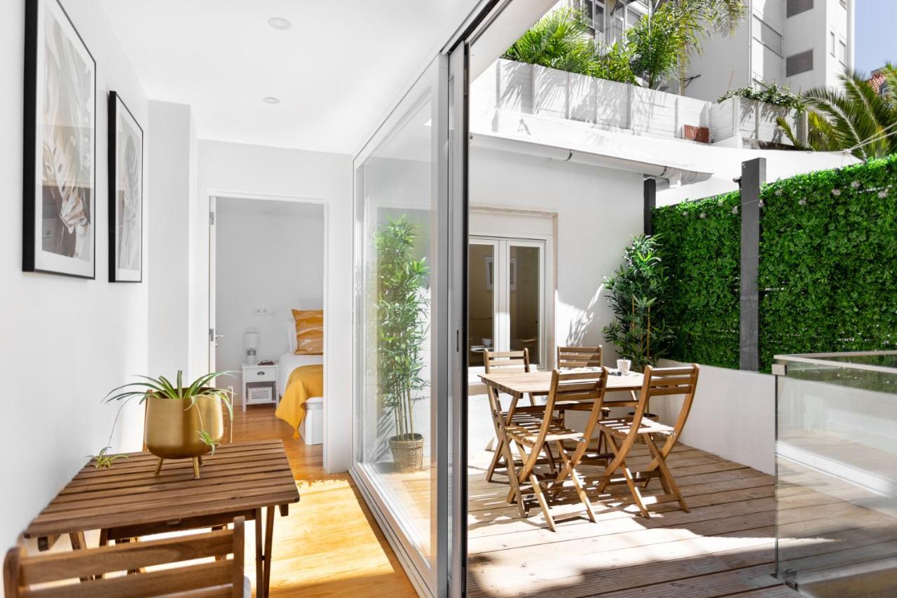 Joivy Principe Real 2Br Apt With Terrace Nearby Botanical Garden Of Lisboa 外观 照片